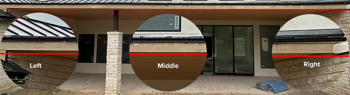 flint arrow sagging patio